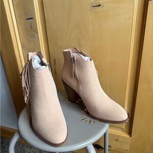 MIA Blush Heeled Ankle Boots